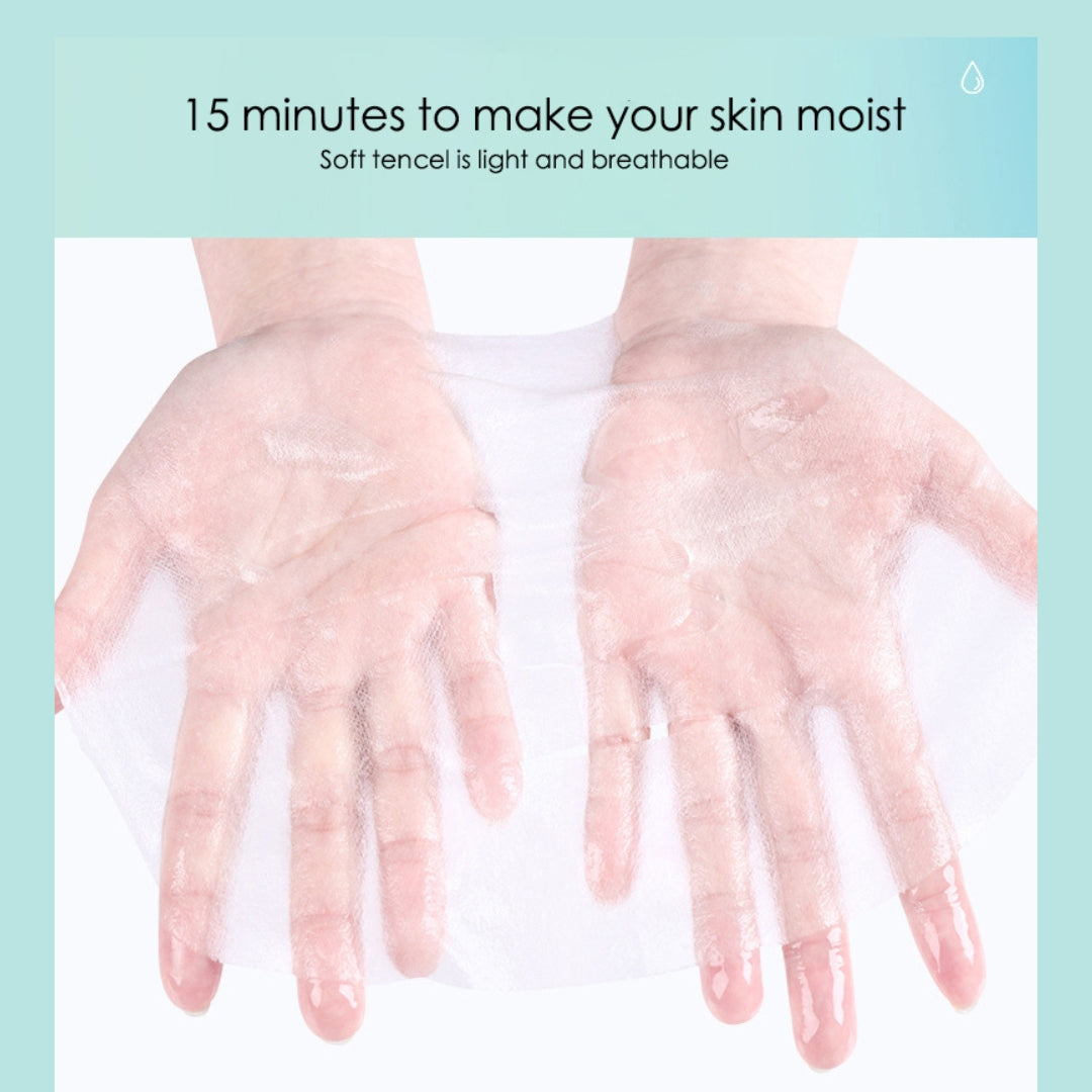 5 PCS Hyaluronic Acid Korean Moisturizing Facial Sheet Mask