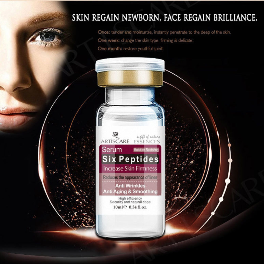 Six Peptide Anti-Wrinkles Anti- Aging & Smoothing Facial Serum
