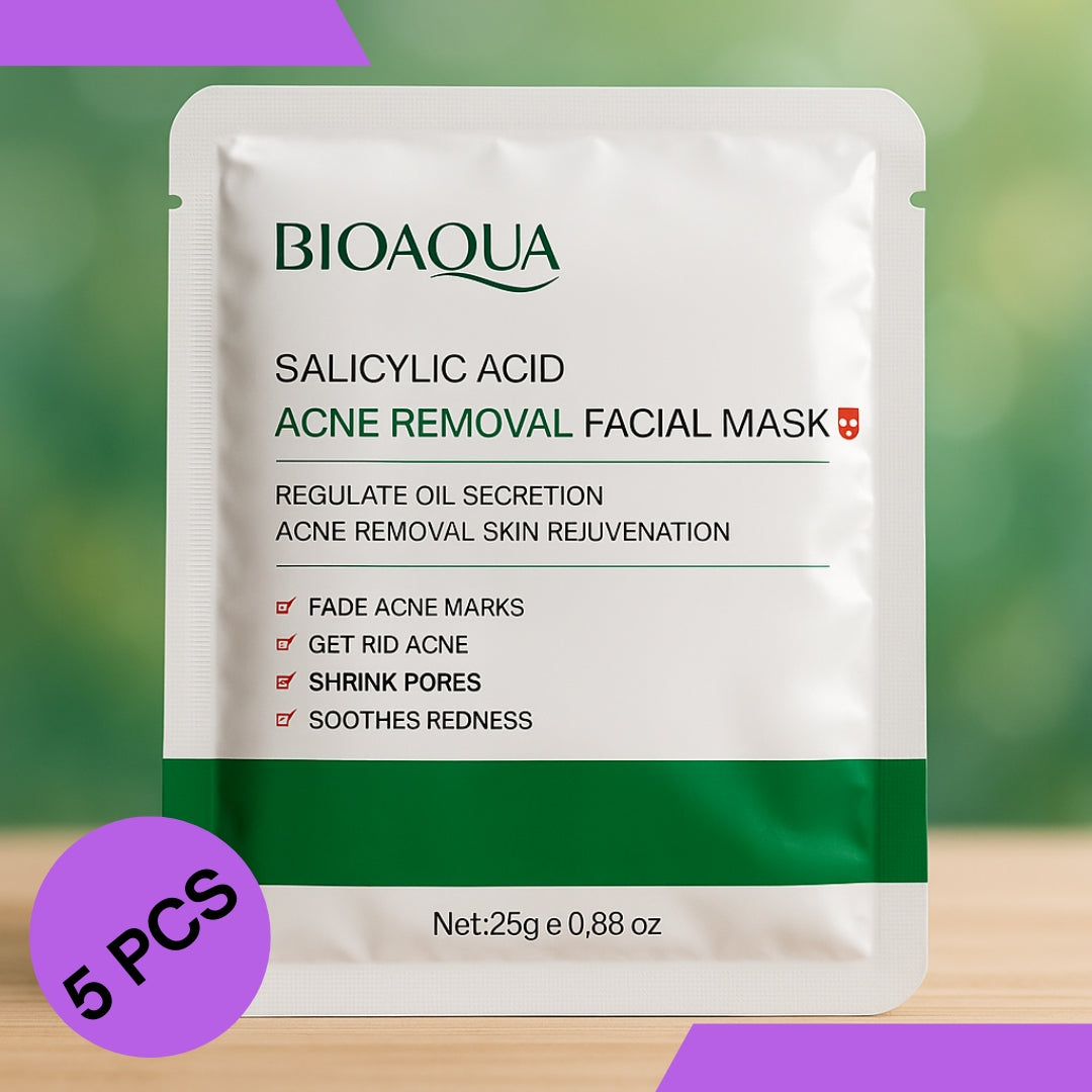 Salicylic Acid Acne Removal Facial Sheet Mask