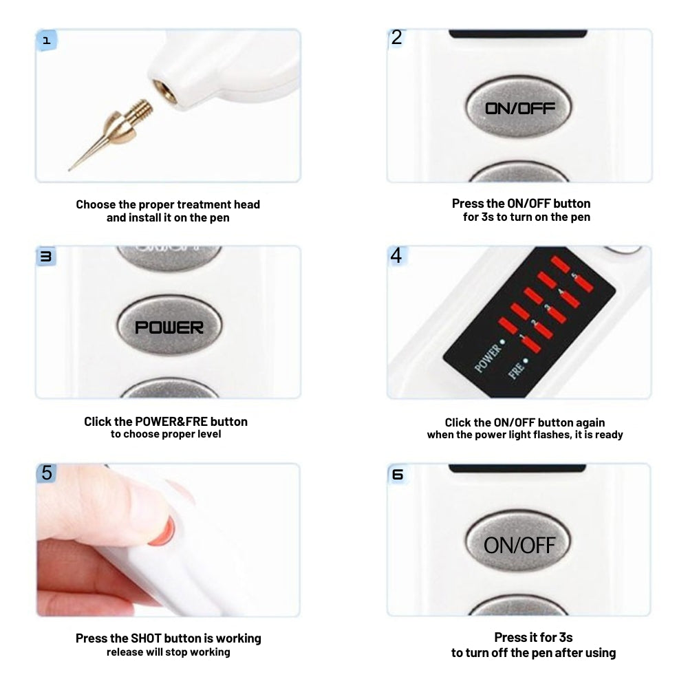 Plasma Pen Skin Mole Removal Freckle Removal Machine