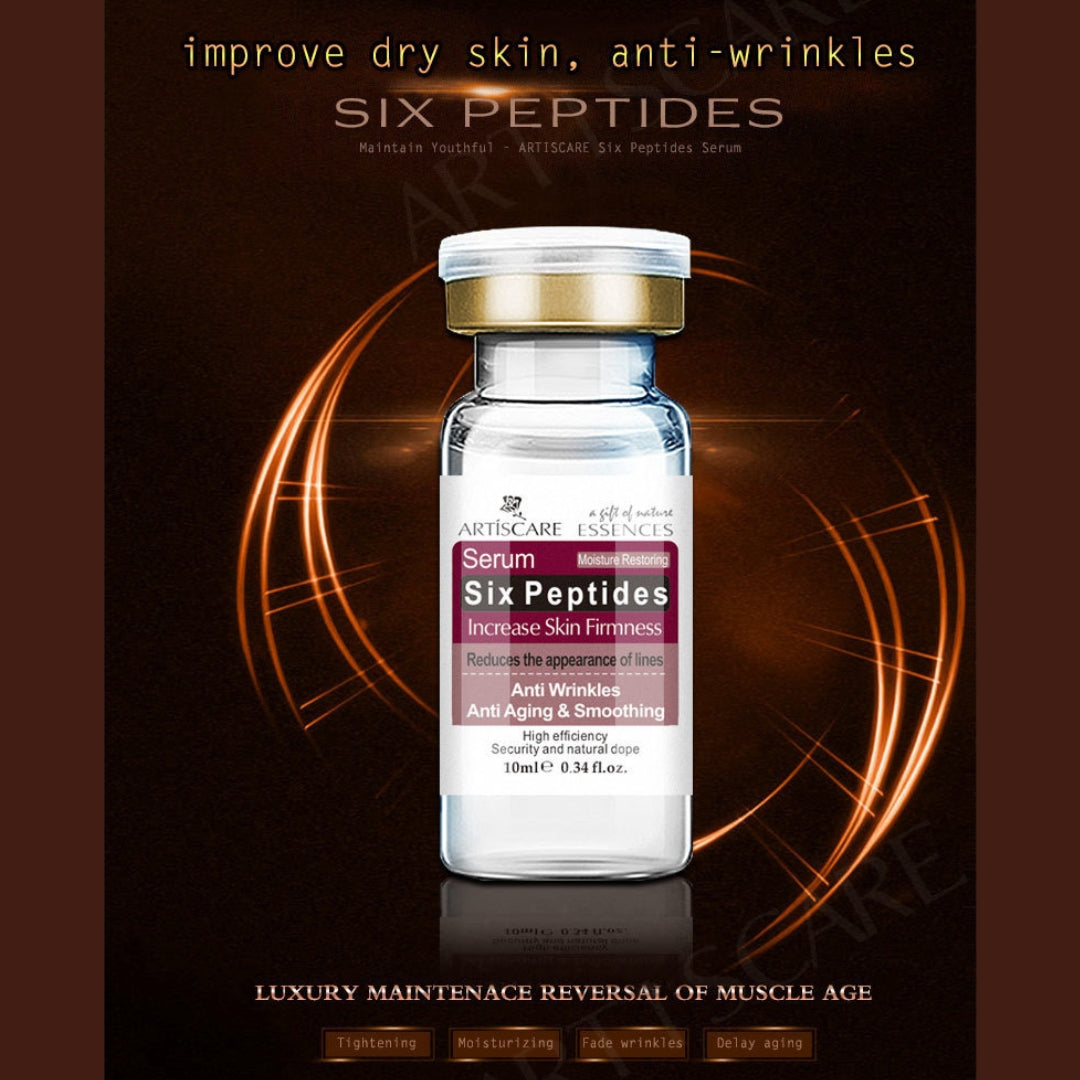 Six Peptide Anti-Wrinkles Anti- Aging & Smoothing Facial Serum