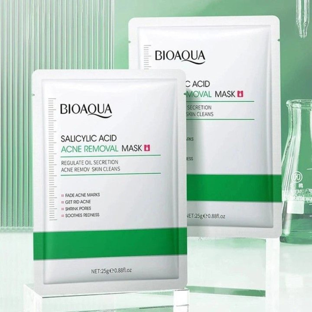 Salicylic Acid Acne Removal Facial Sheet Mask