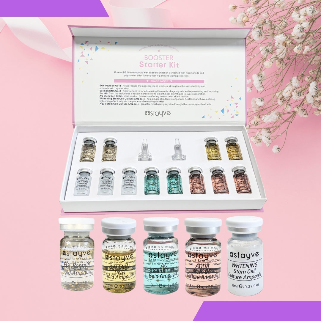 BB Glow Korea Booster Starter Ampoule Kit for Micro needling Treatment