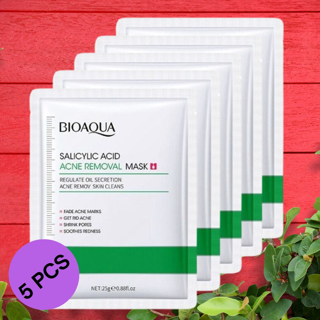 Salicylic Acid Acne Removal Facial Sheet Mask